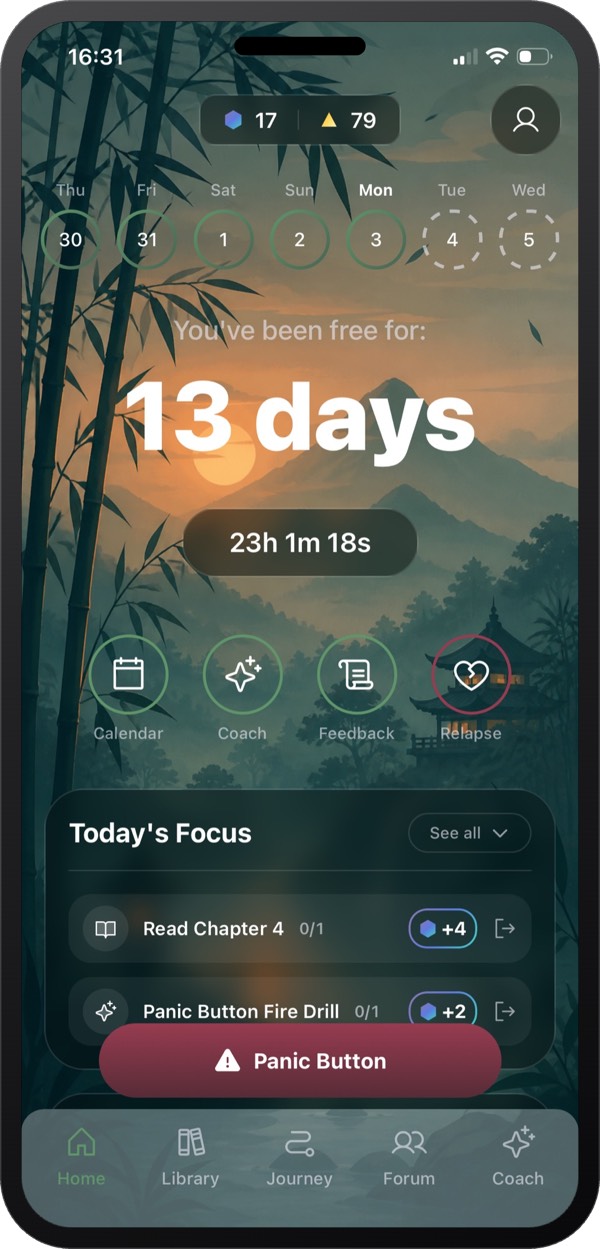 Reclaim home screen